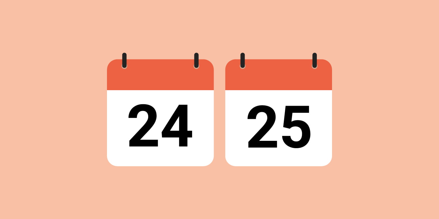 Calendarios temporada 2024-2025